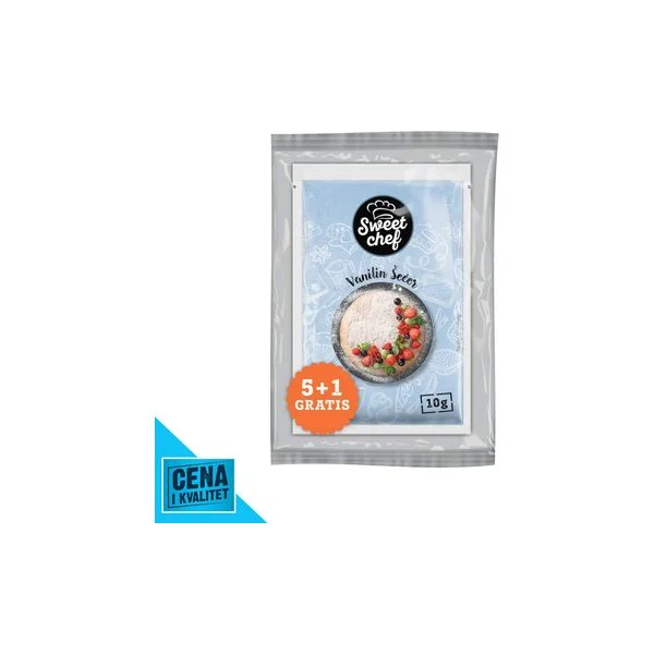 VANILIN ŠEĆER 5+1 60G GRATIS SWEET