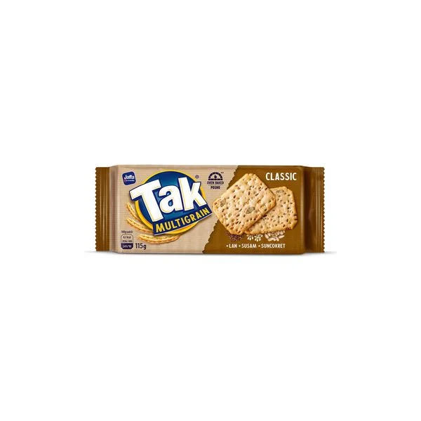 Tak kreker multigrain 115g jaffa