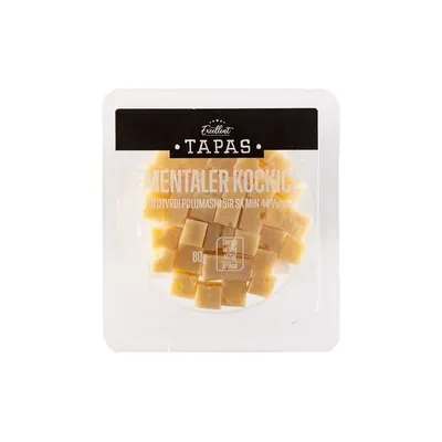 Tapas ementaler kockice EX 80g