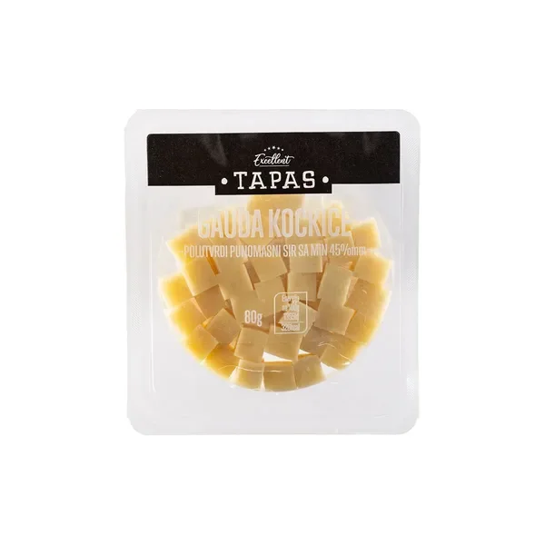 Tapas gauda kockice EX 80g
