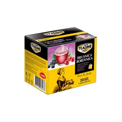 Čaj tea time brusnica birovnica 40g yumis