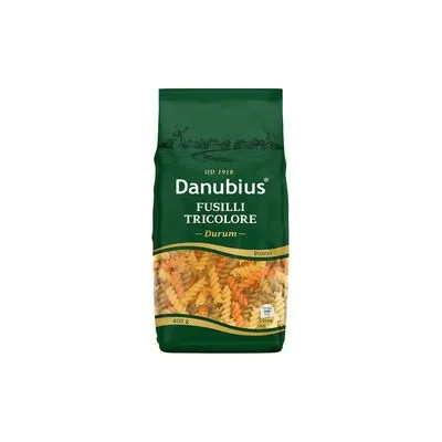 Makarone fusilli tricolore durum 400g danubius
