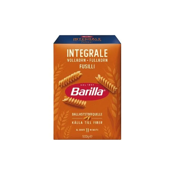 Makarone fusilli integrali 500gr Barilla