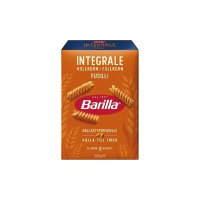 Makarone fusilli integrali 500gr Barilla