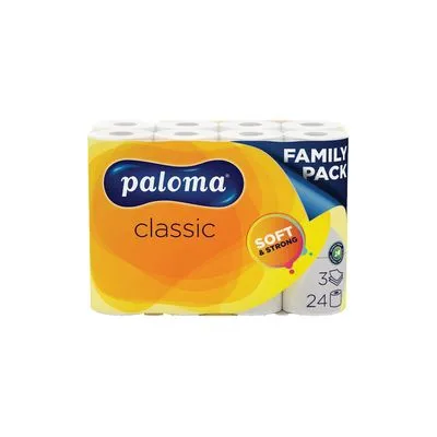 Toalet papir Classic Paloma 24/1 3sl