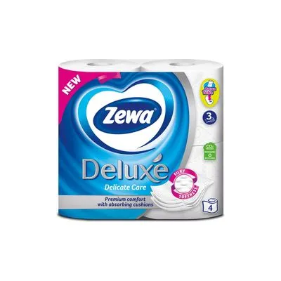 T.papir zewa deluxe pure white 4/1