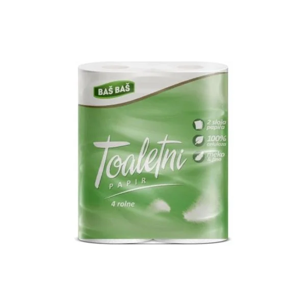 Toaletni papir 2sl baš baš 4/1
