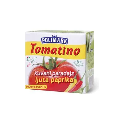 Tomatino sa ljutom paprikom 500ml. agroekonom