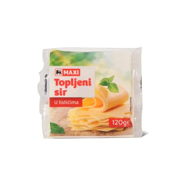 Topljeni sir u listicima Maxi 120g
