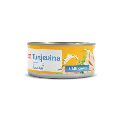 Tunjevina komadi u bilj.ulju Maxi 160g