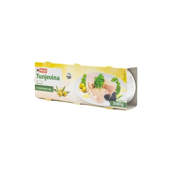 Tunjevina YF kom.u mas.ulju Maxi 3x80g