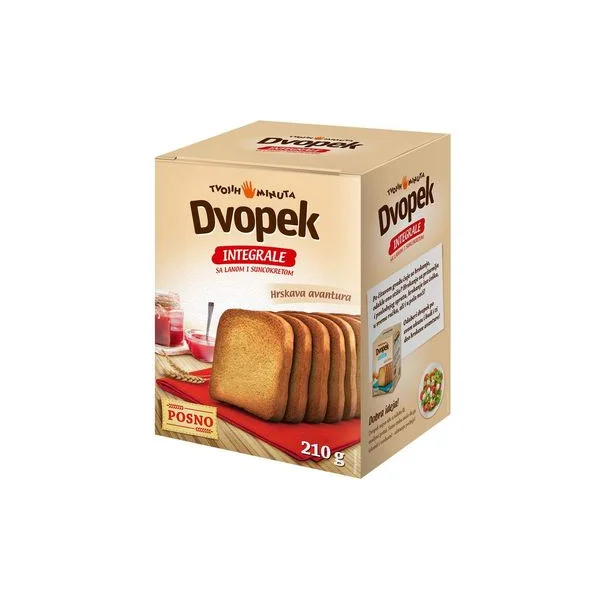 Dvopek integralni 210g don don