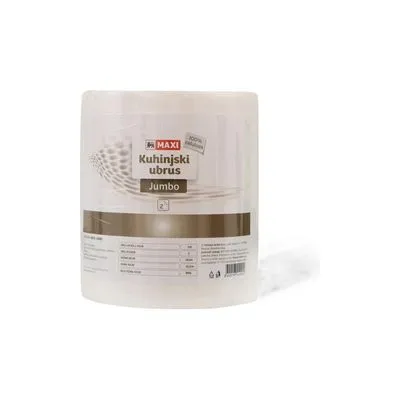 Ubrus beli dvoslojni Jumbo Maxi 1/1