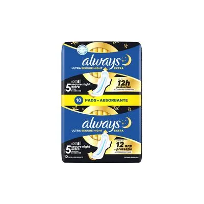 Ulošci always ultra secure night s5 10kom