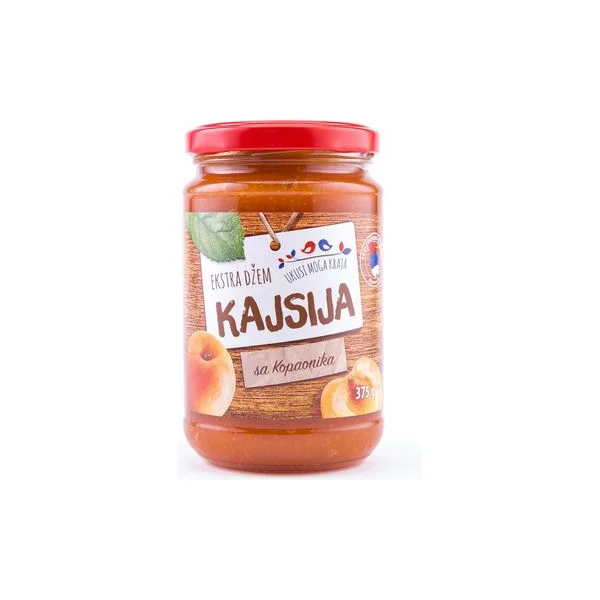 Džem extra kajsija 375g umk