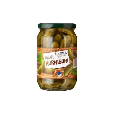 Kornišoni 680g umk