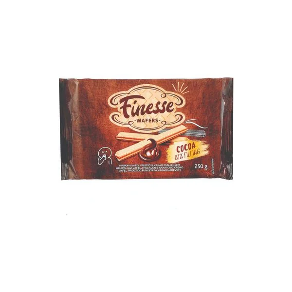 Vafl prutići kakao 250g Finesse