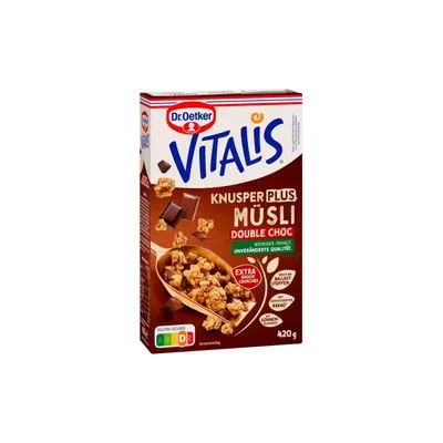 Granola Vitalis knusp doub cho 420g