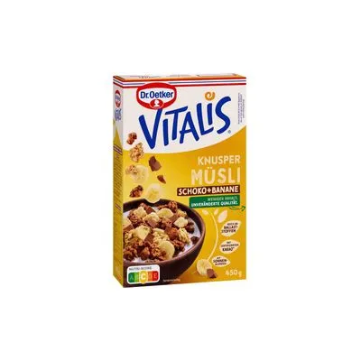 Musli vitalis kris plus čok ban450g