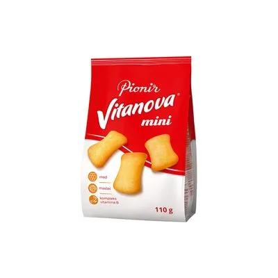 Keks mini vitanova 110gr Pionir