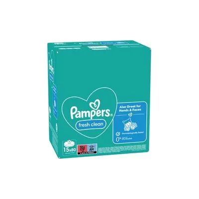 Vlazne maramice Pampers Fresh 15x80 kom