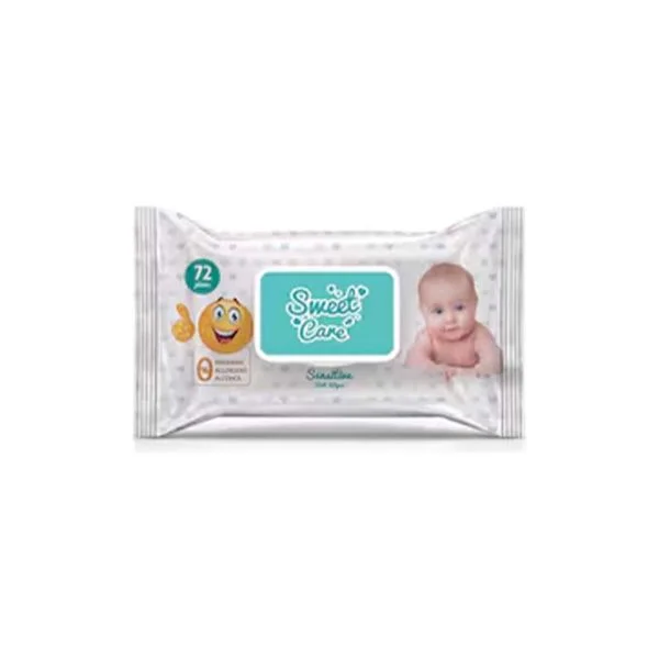 Vlazne maramice Sweet Care 72/1 sa pokl.
