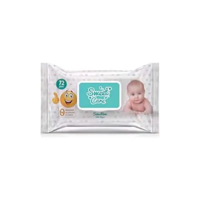 Vlazne maramice Sweet Care 72/1 sa pokl.