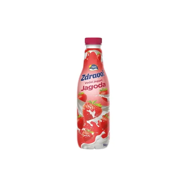 Jogurt voćni Zdravo jagoda 1kg