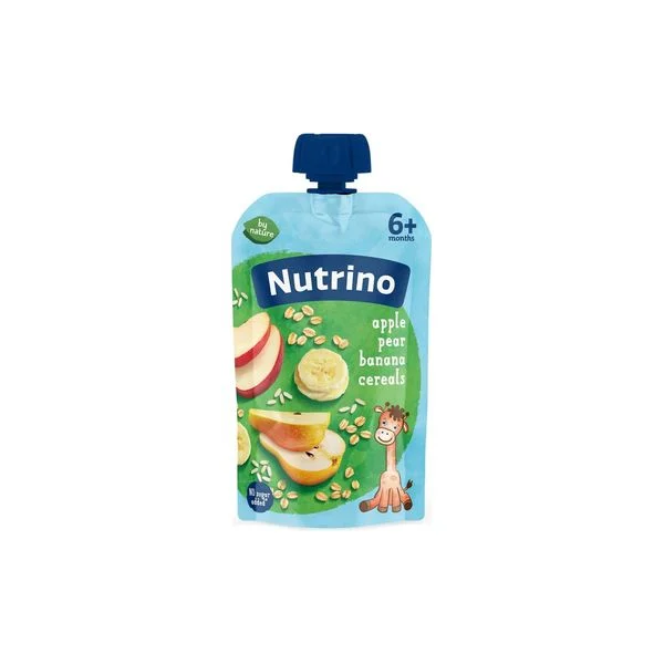 Nutrino voćni pire jabuka,kruška banana i žitarice 100g