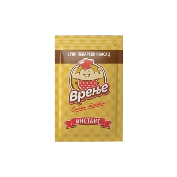 Suvi pekarski kvasac 7g Vrenje