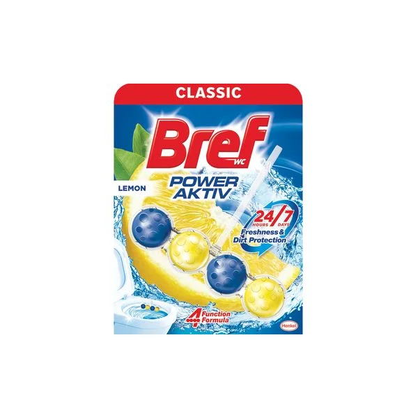 Wc osveživač Bref pow act lemon hen