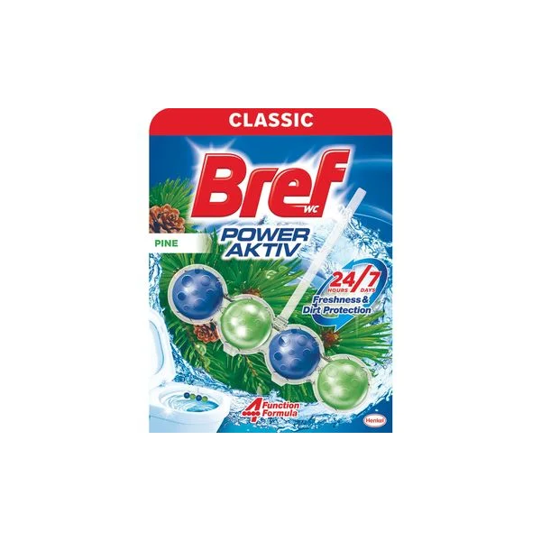 Wc osveživač Bref pow act pine henk