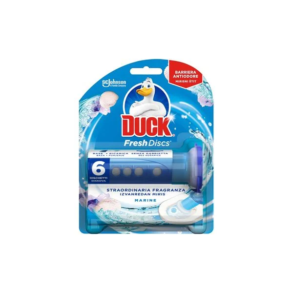 WC OSVEZIVAC DUCK FRESH DISCS MARINE 6X36ml