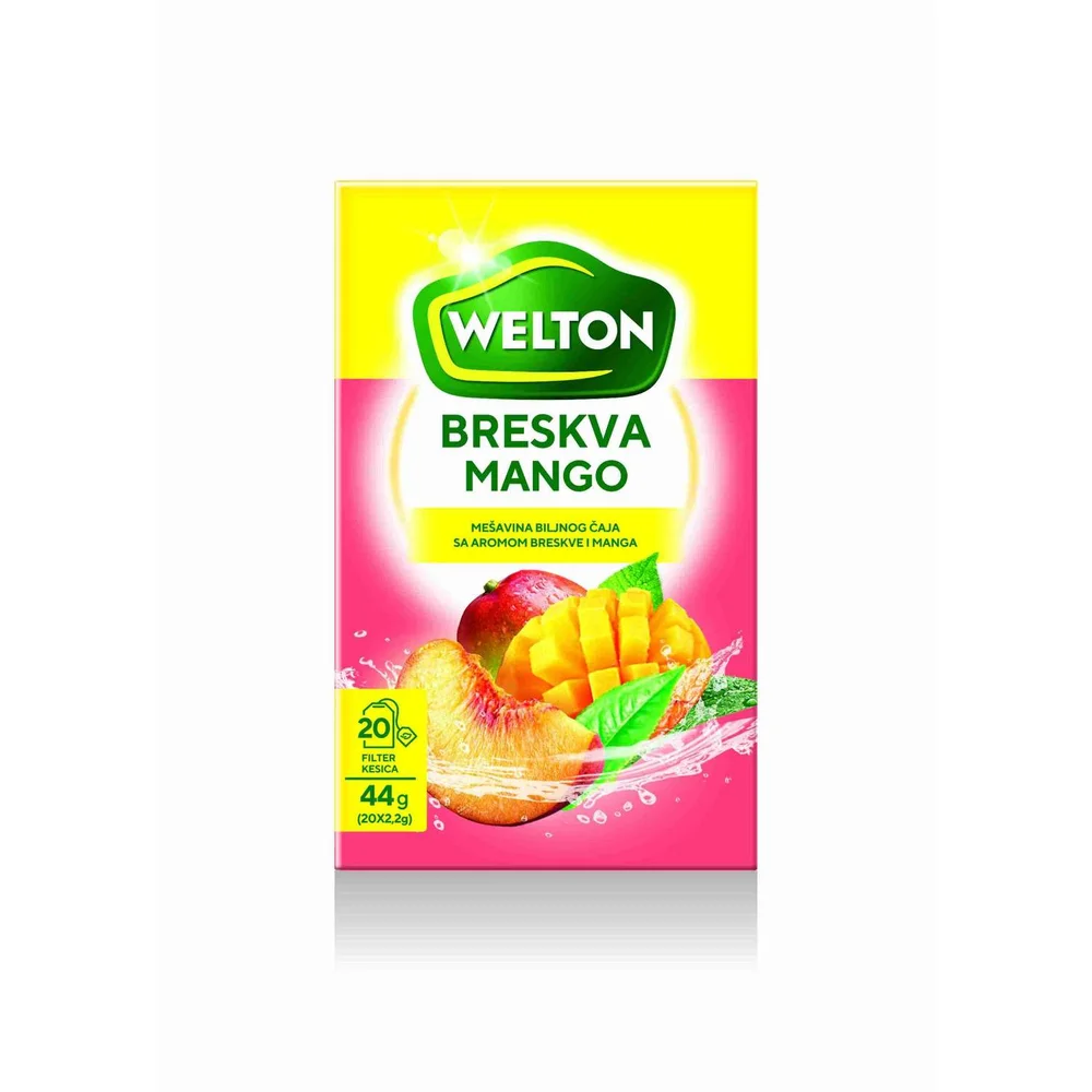 Caj Welton mango breskva 44g