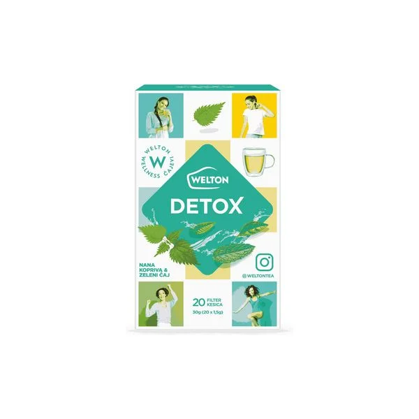 Čaj detox 30g Welton
