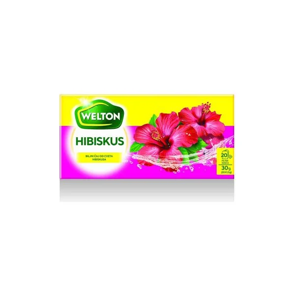 Čaj hibiskus 30g Welton