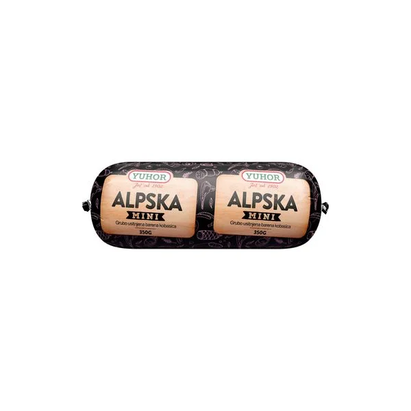 Kobasica alpska mini 350gr Yuhor
