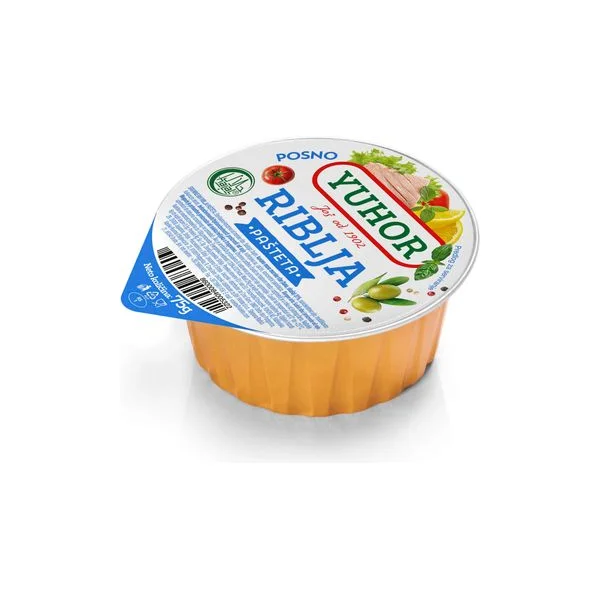 Riblja pasteta 75g yuhor