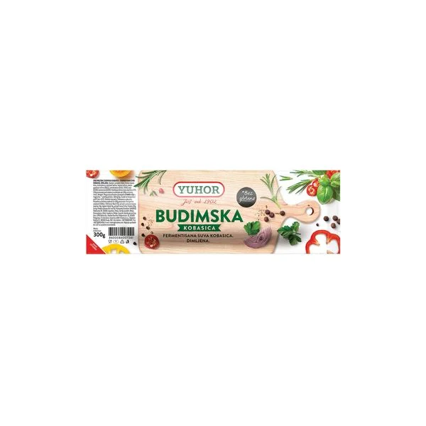Salama budimska vakum 300g Yuhor