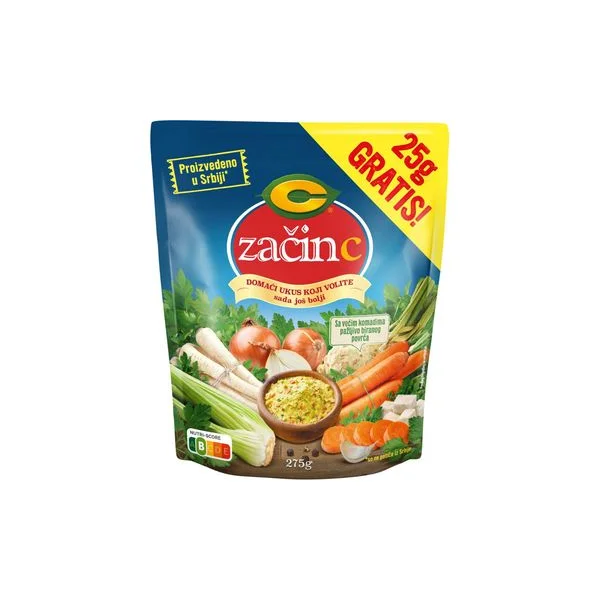 ZACIN C 250gr+25gr GRATIS CENTROPROIZVOD