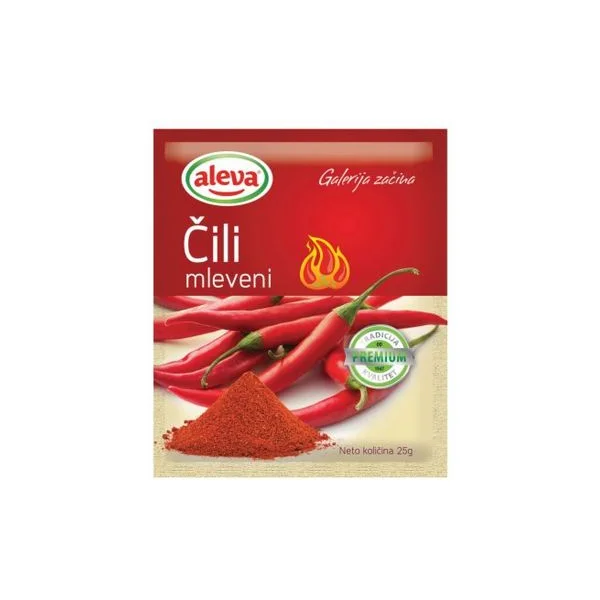Cili mleveni 25gr aleva