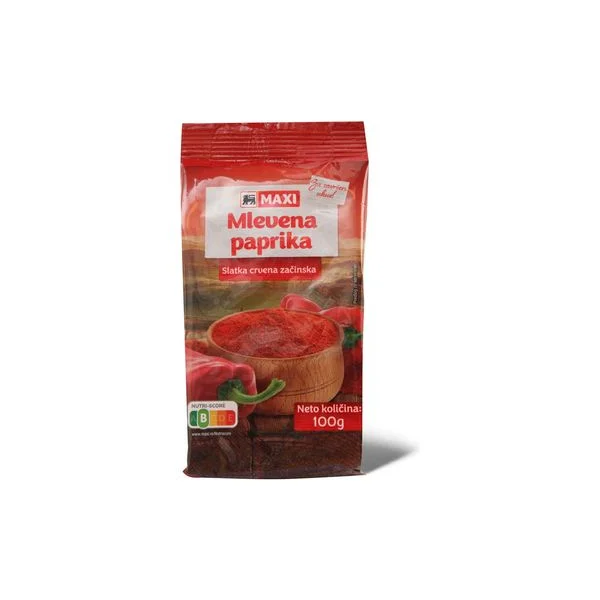 Zac.paprika slatka ml.crvena Maxi 100g
