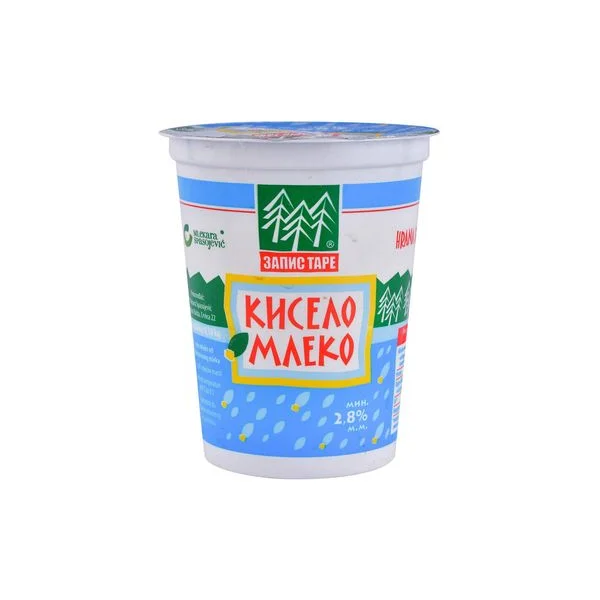 KISELO MLEKO 2.8%mm 0.38L ZAPIS TARE