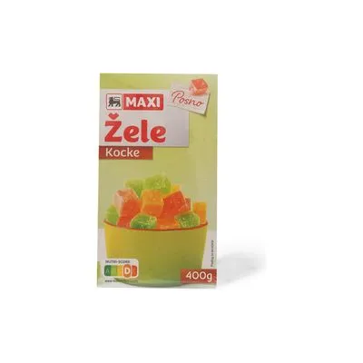 Zele kocke Maxi 400g