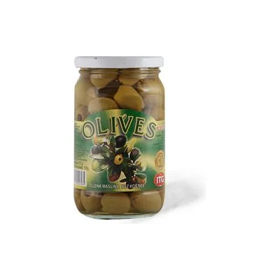 Masline zelene bk 370gr Mediteranean Foods