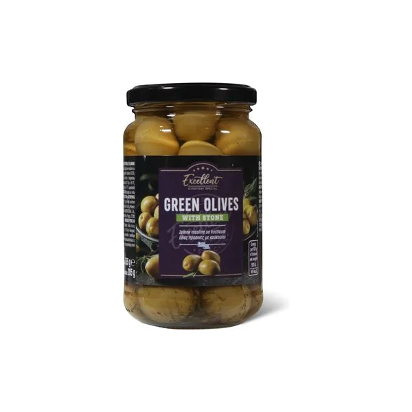 Zelene masline Excellent 355g