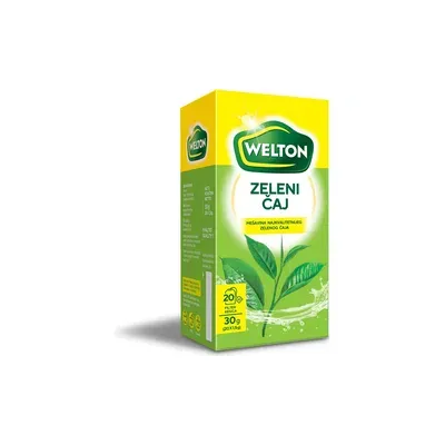 Čaj zeleni 30 gr.Welton