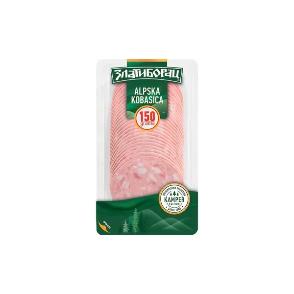 Kamper alpska kobasica 150g Zlatiborac zašt.atm.