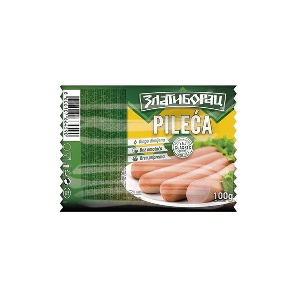 Pileća barena kobasica mini 100g zlatiborac