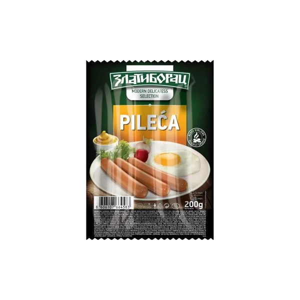 Pileća barena kobasica 200g zlatiborac